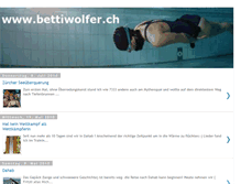 Tablet Screenshot of bettiwolfer.blogspot.com