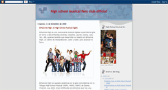 Desktop Screenshot of hsm-fansclub-official.blogspot.com