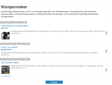 Tablet Screenshot of klompenmaker.blogspot.com