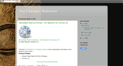 Desktop Screenshot of foreducationreference.blogspot.com