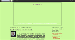 Desktop Screenshot of conveniodependencia.blogspot.com