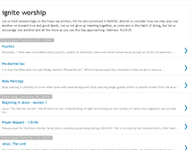 Tablet Screenshot of igniteworship.blogspot.com