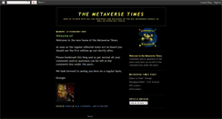 Desktop Screenshot of metaversecouncil.blogspot.com