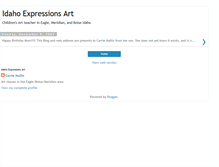 Tablet Screenshot of idahoexpressionsart.blogspot.com