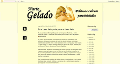 Desktop Screenshot of narizgelado.blogspot.com