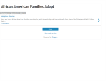 Tablet Screenshot of africanamericanfamiliesadopt.blogspot.com