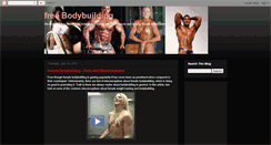 Desktop Screenshot of bodybuilding-free.blogspot.com