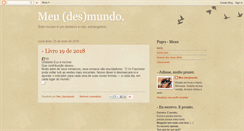 Desktop Screenshot of meudesmundo.blogspot.com