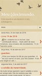 Mobile Screenshot of meudesmundo.blogspot.com