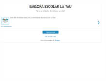 Tablet Screenshot of emisoralatau.blogspot.com