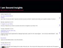 Tablet Screenshot of iamsecondinsights.blogspot.com