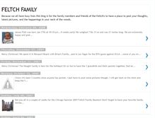 Tablet Screenshot of feltchfamily.blogspot.com