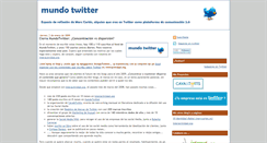 Desktop Screenshot of mundotwitter.blogspot.com