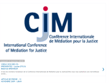 Tablet Screenshot of mediationjudiciaireinternationale.blogspot.com