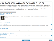 Tablet Screenshot of cuandoteabordanlosfantasmasdetumente.blogspot.com
