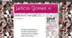 Desktop Screenshot of leticiagomesdasil.blogspot.com