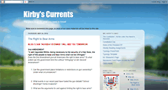 Desktop Screenshot of kirbyscurrents.blogspot.com