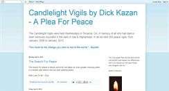 Desktop Screenshot of candlelightvigils.blogspot.com