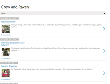 Tablet Screenshot of crowandraven.blogspot.com
