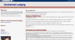 Desktop Screenshot of lodgingwithoutchains.blogspot.com