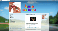 Desktop Screenshot of aguanabocacarla.blogspot.com