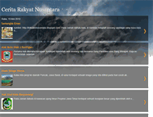 Tablet Screenshot of cerita-rakyatnusantara.blogspot.com