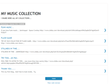 Tablet Screenshot of mymusiccollection-lo22.blogspot.com
