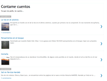 Tablet Screenshot of contamecuentos.blogspot.com