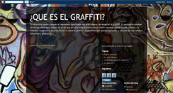 Desktop Screenshot of elgraffiticomoexpreciondelarteurbano.blogspot.com