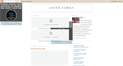 Desktop Screenshot of anctilfamily.blogspot.com