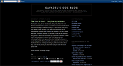 Desktop Screenshot of gavadel.blogspot.com