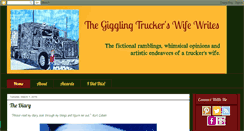 Desktop Screenshot of gigglingtruckerswife.blogspot.com