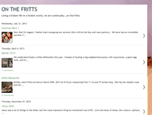 Tablet Screenshot of onthefritts.blogspot.com