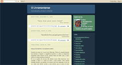 Desktop Screenshot of livramentense.blogspot.com