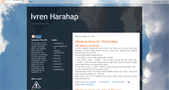 Desktop Screenshot of ivren-harahap.blogspot.com