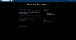 Desktop Screenshot of erotikuskepregenyek.blogspot.com