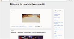 Desktop Screenshot of bitacoradeunafriki.blogspot.com