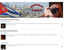 Tablet Screenshot of enfoquecubano.blogspot.com