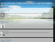 Tablet Screenshot of corre8klacruz.blogspot.com