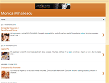 Tablet Screenshot of monica-mihailescu.blogspot.com