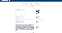 Desktop Screenshot of paulsamesbugle.blogspot.com