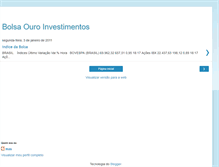 Tablet Screenshot of ouro-bolsa-investimentos.blogspot.com