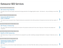 Tablet Screenshot of outsourceseoservicesindia.blogspot.com