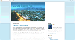 Desktop Screenshot of lovefromash.blogspot.com