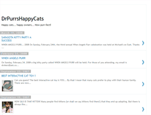 Tablet Screenshot of drpurrshappycats.blogspot.com