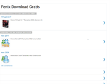 Tablet Screenshot of fenixdownloadgratis.blogspot.com