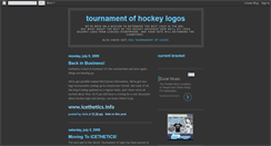 Desktop Screenshot of hockeylogos.blogspot.com