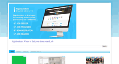 Desktop Screenshot of ngjobseekers.blogspot.com