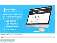 Tablet Screenshot of ngjobseekers.blogspot.com