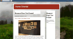 Desktop Screenshot of home-oriental.blogspot.com